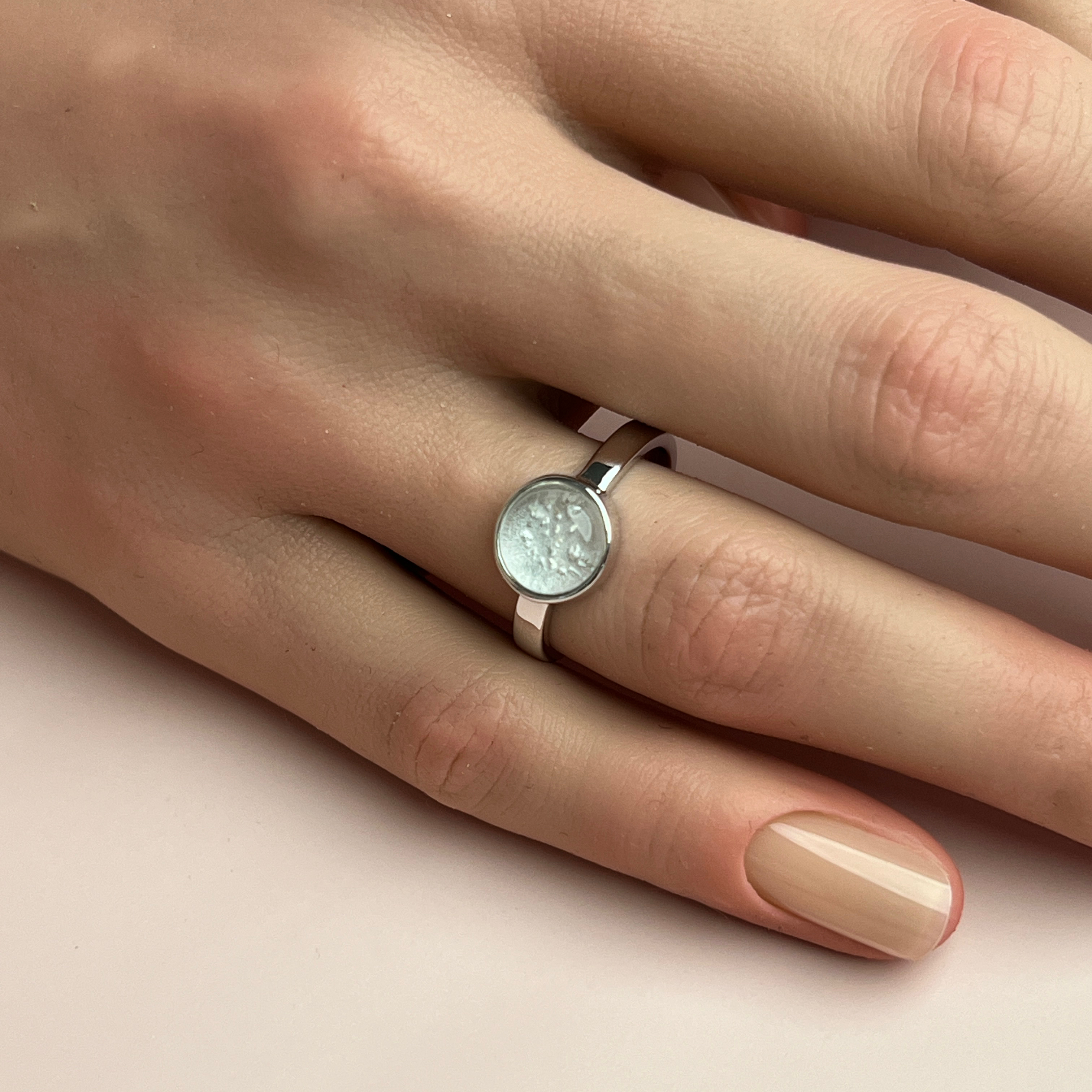 Forever Ashes Ring - Side View