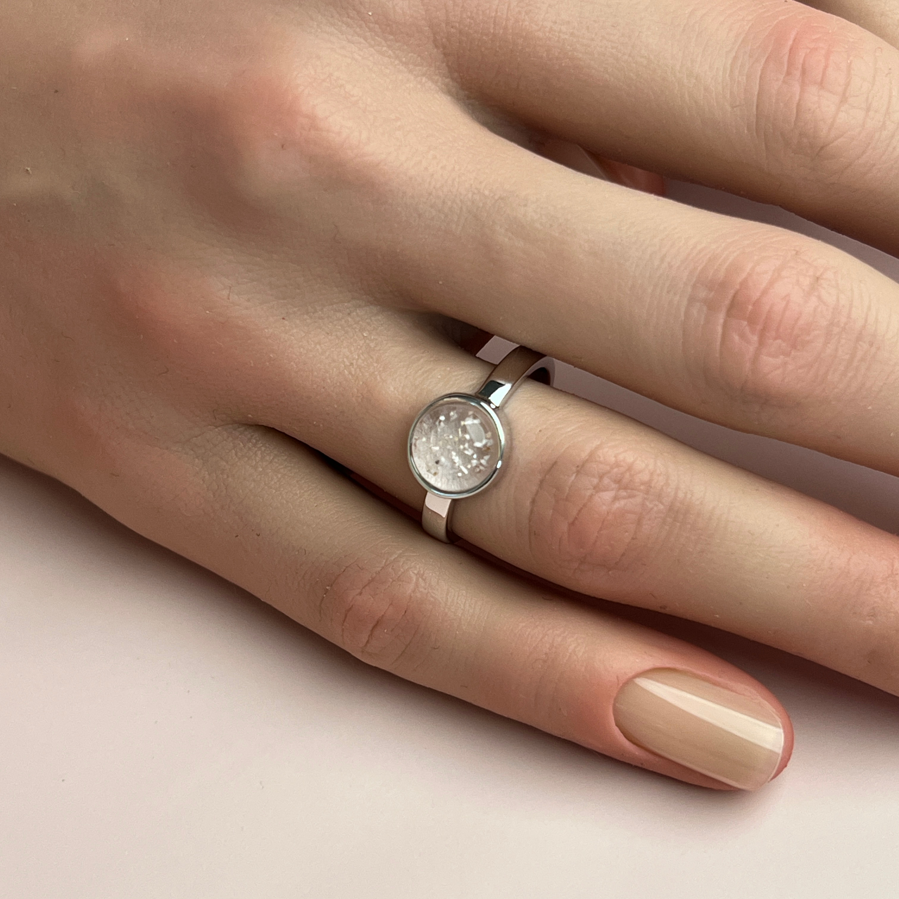 Forever Ashes Ring - Side View