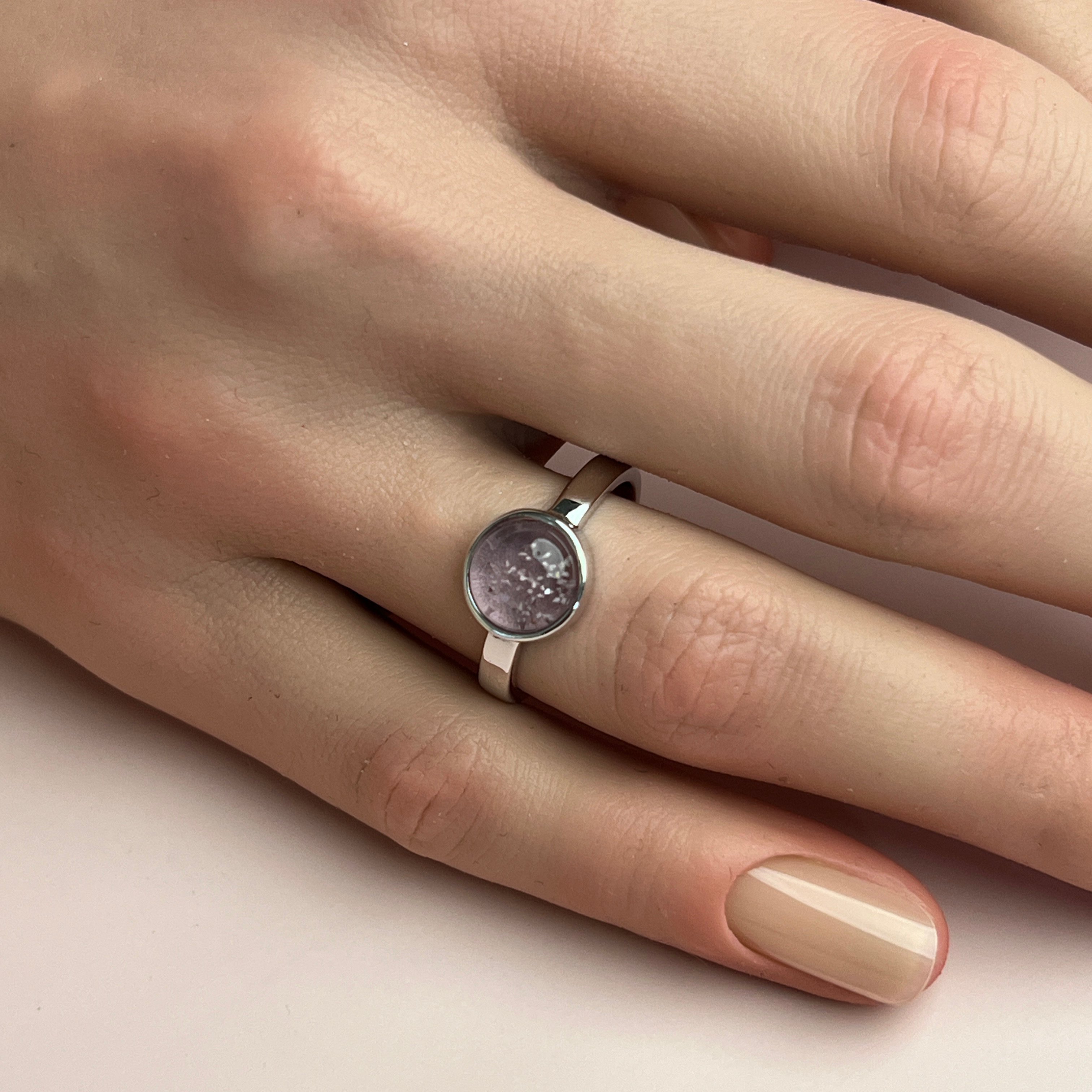 Forever Ashes Ring - Side View