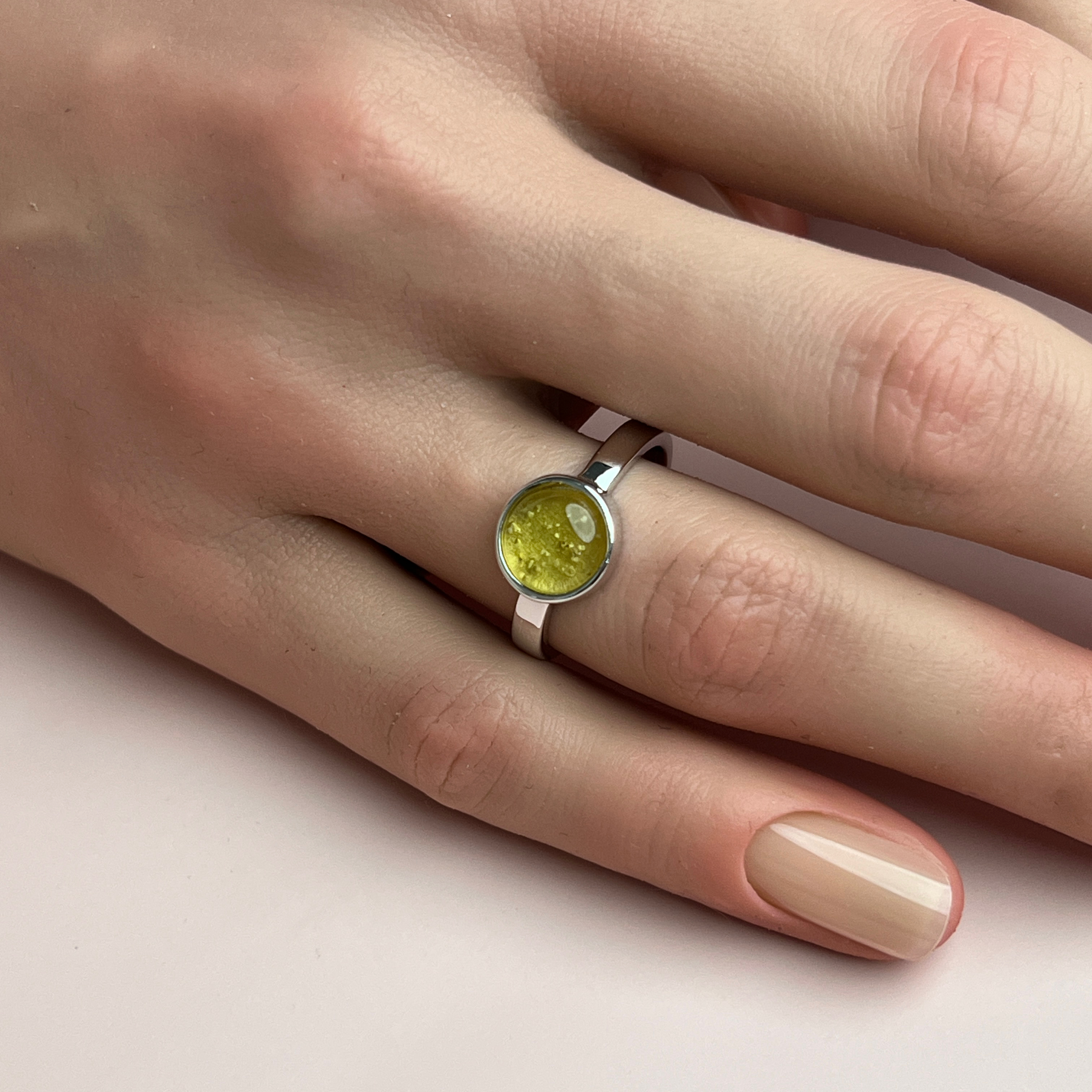 Forever Ashes Ring - Side View