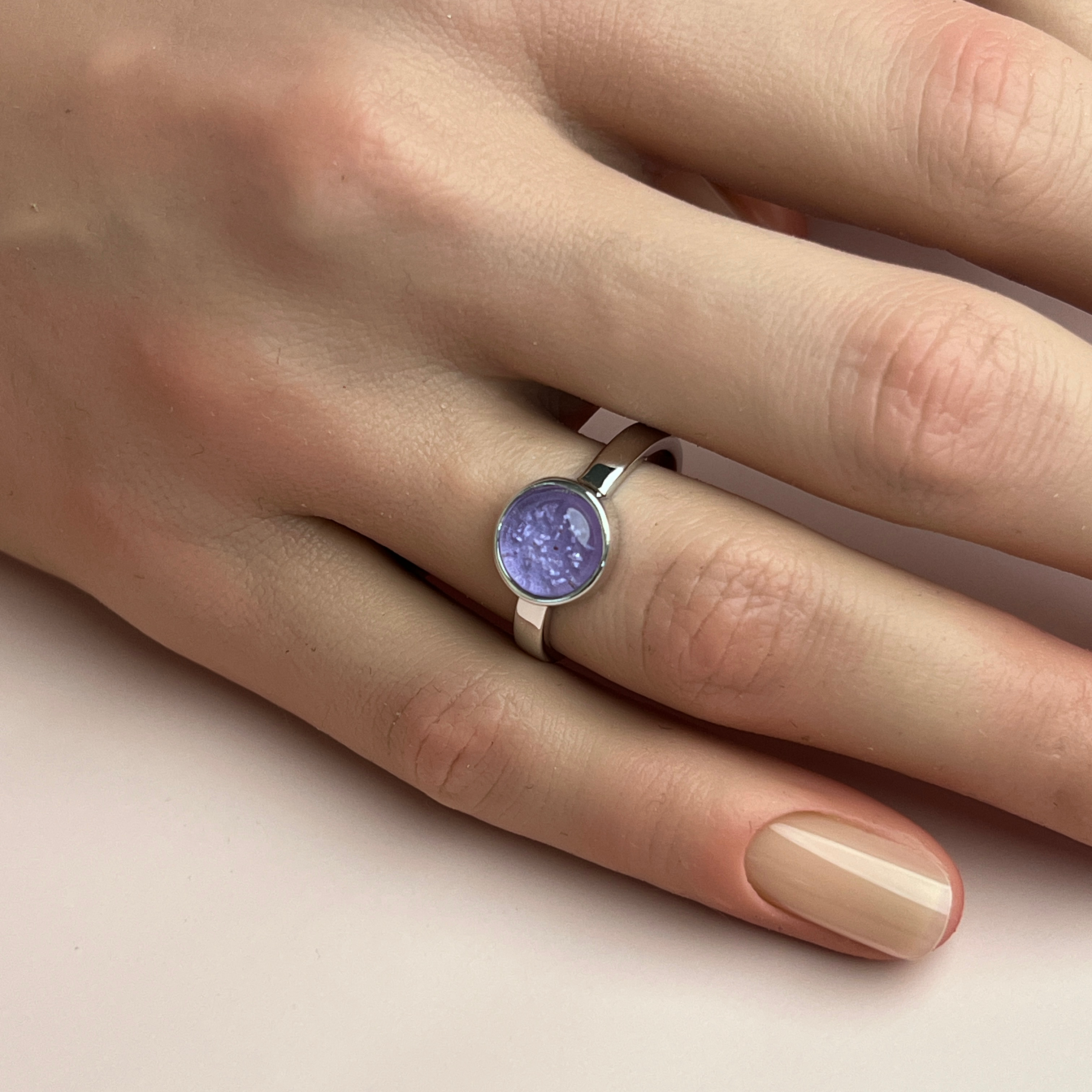 Forever Ashes Ring - Side View