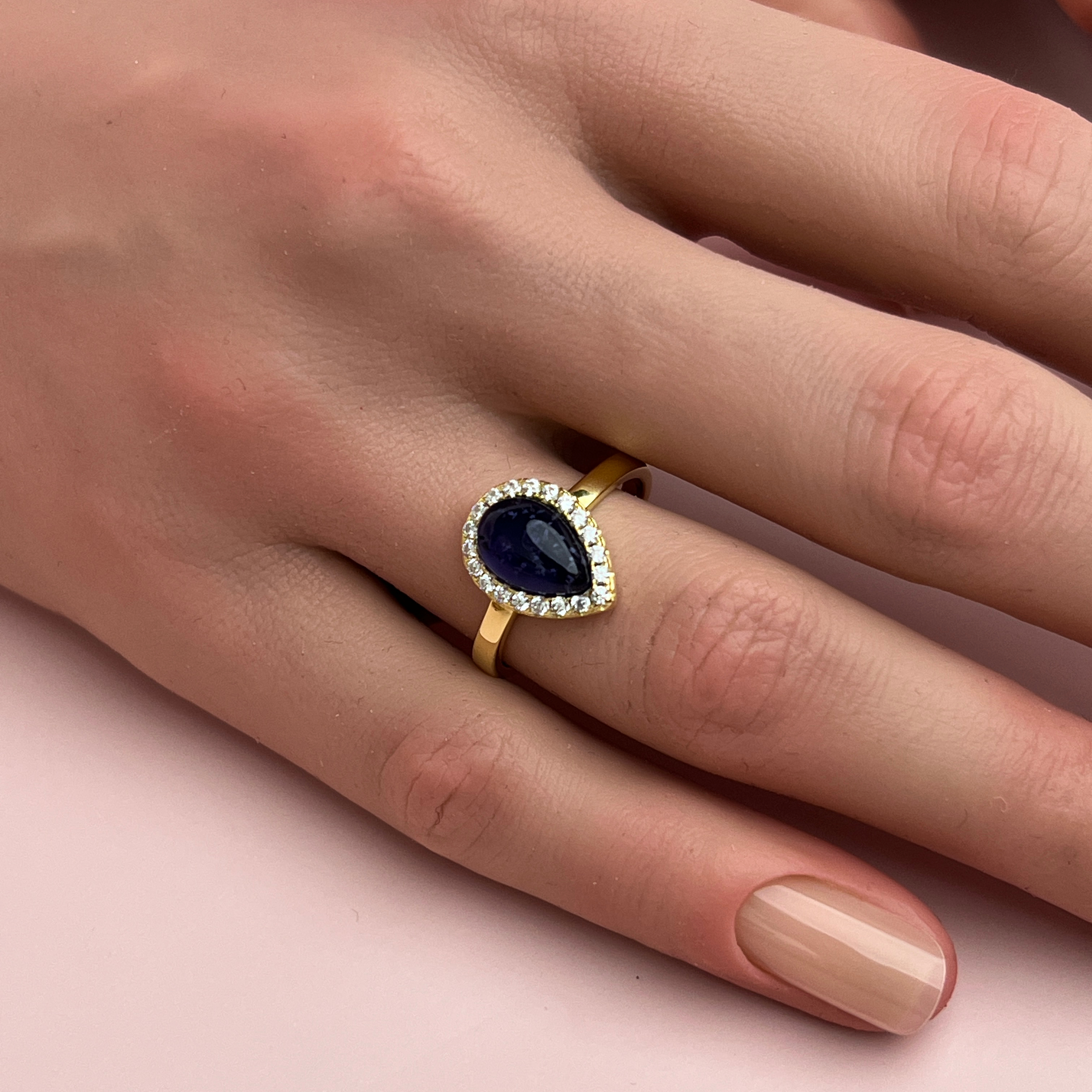 Honour Ashes Ring - Side Profile View