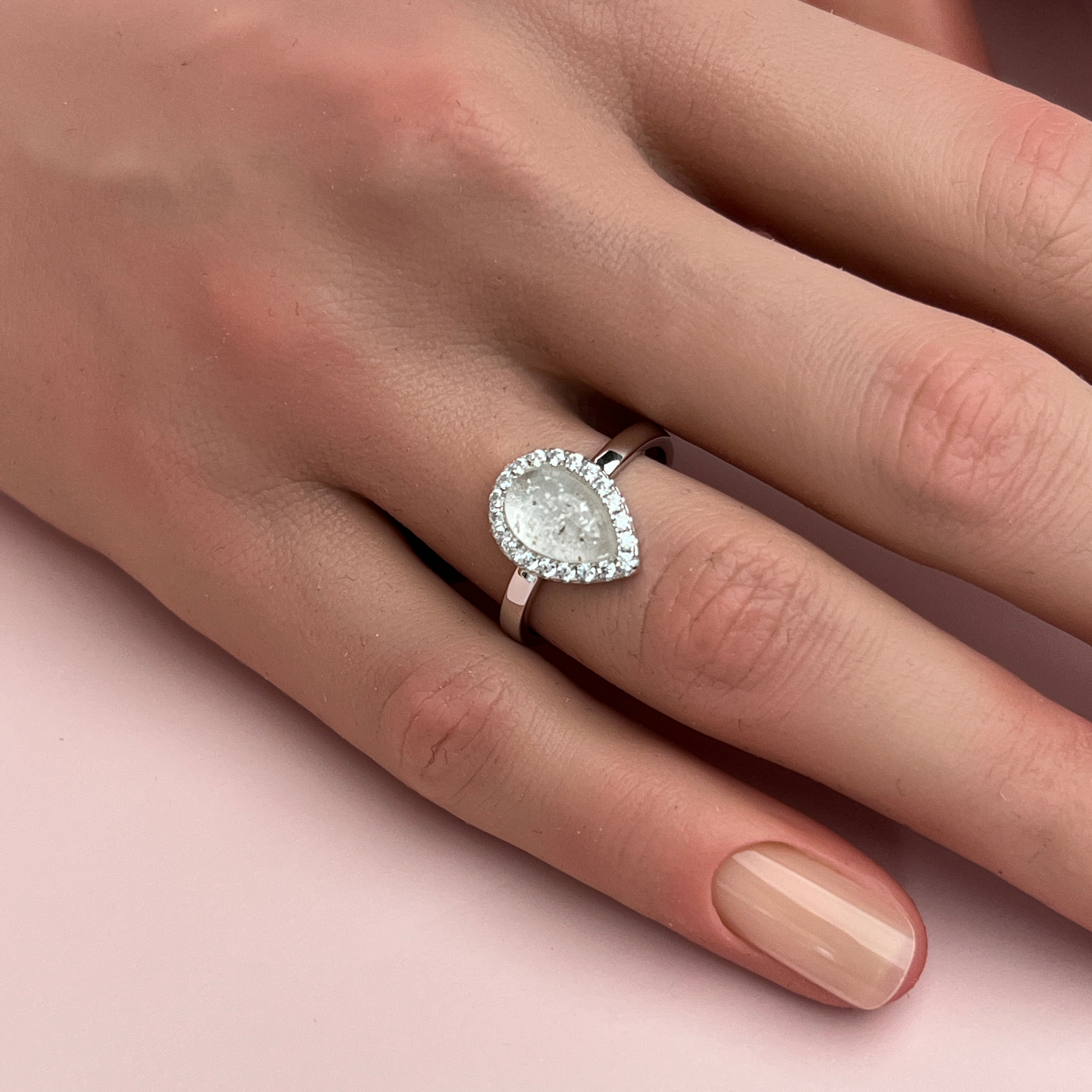 Honour Ashes Ring - Side View