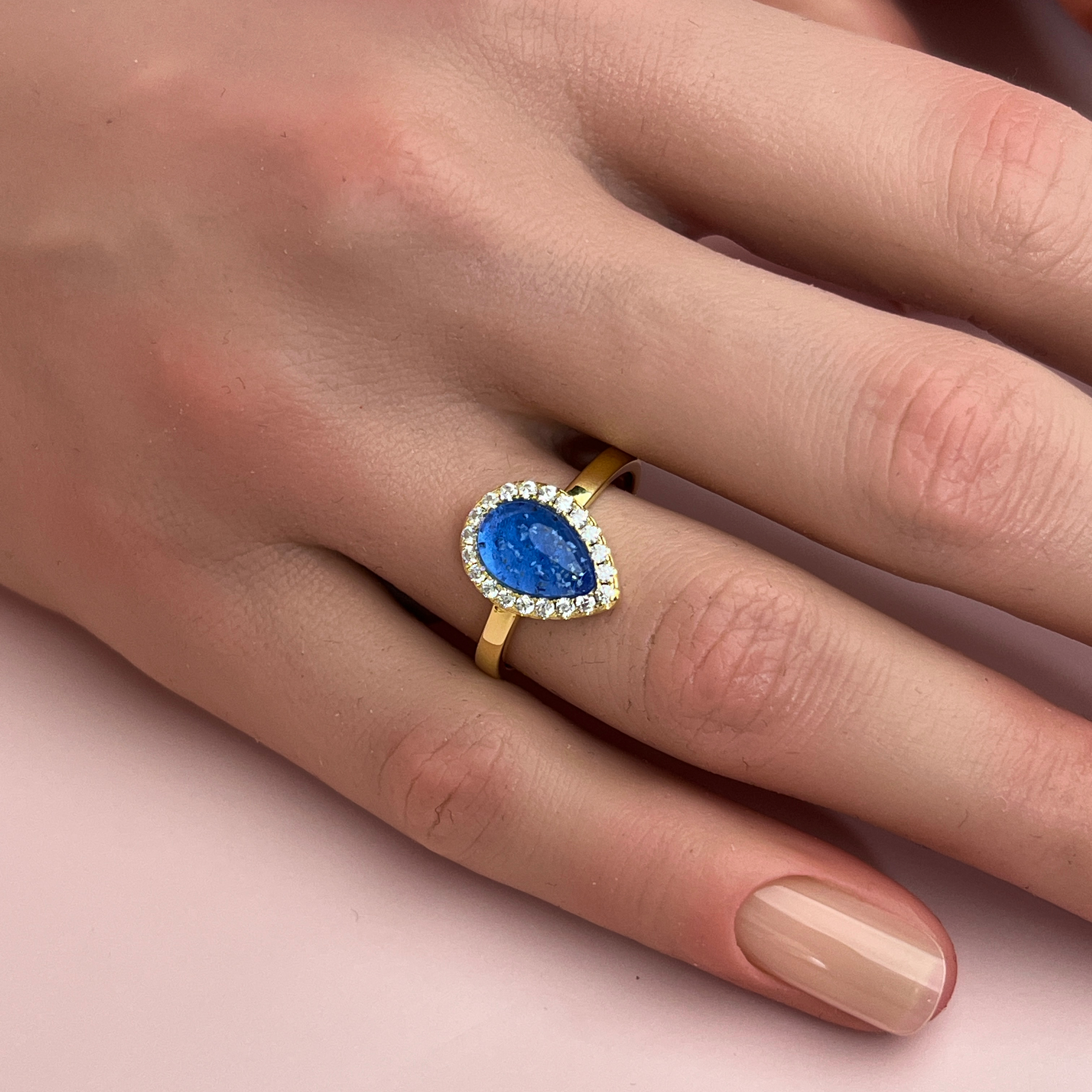 Honour Ashes Ring - Side Profile View