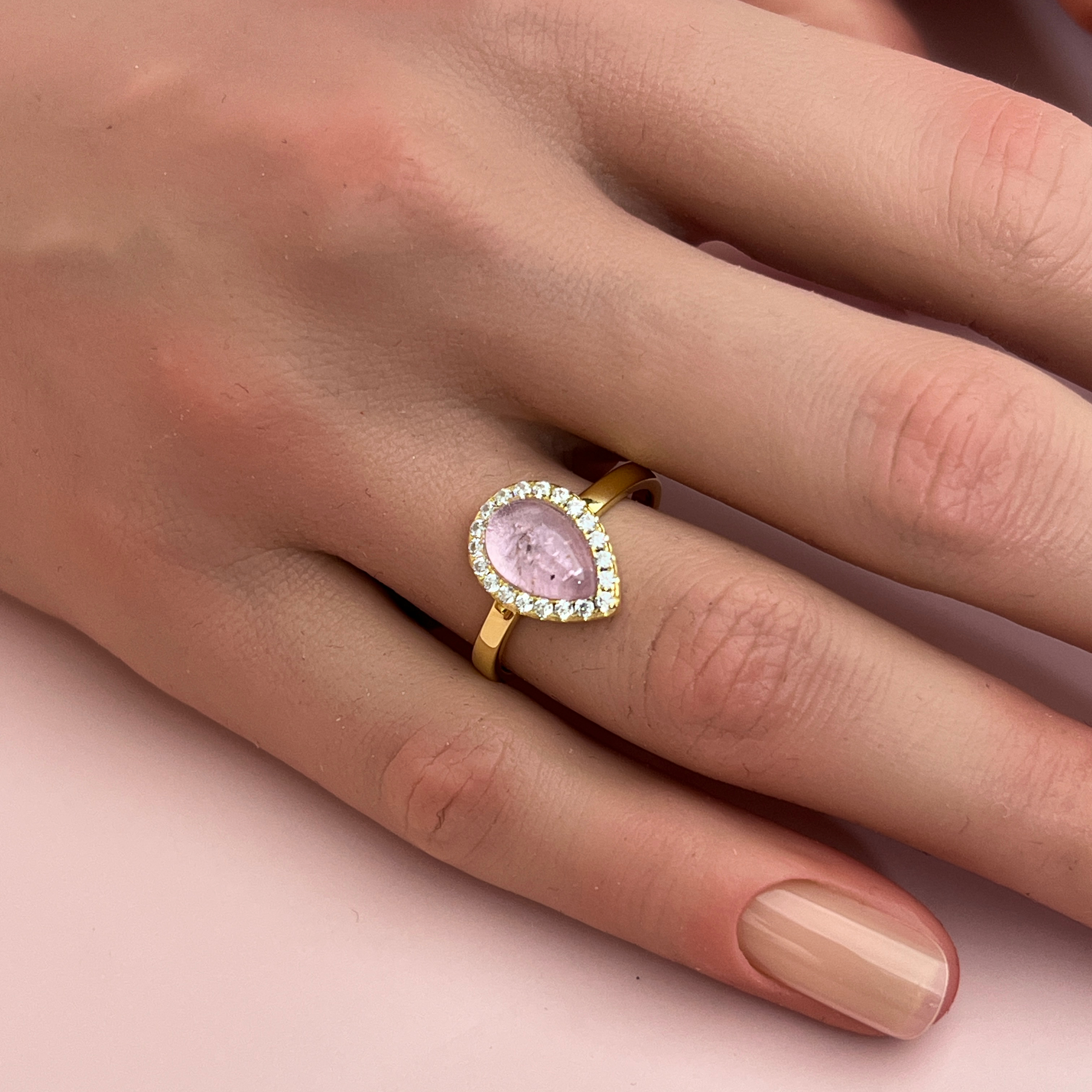 Honour Ashes Ring - Side Profile View