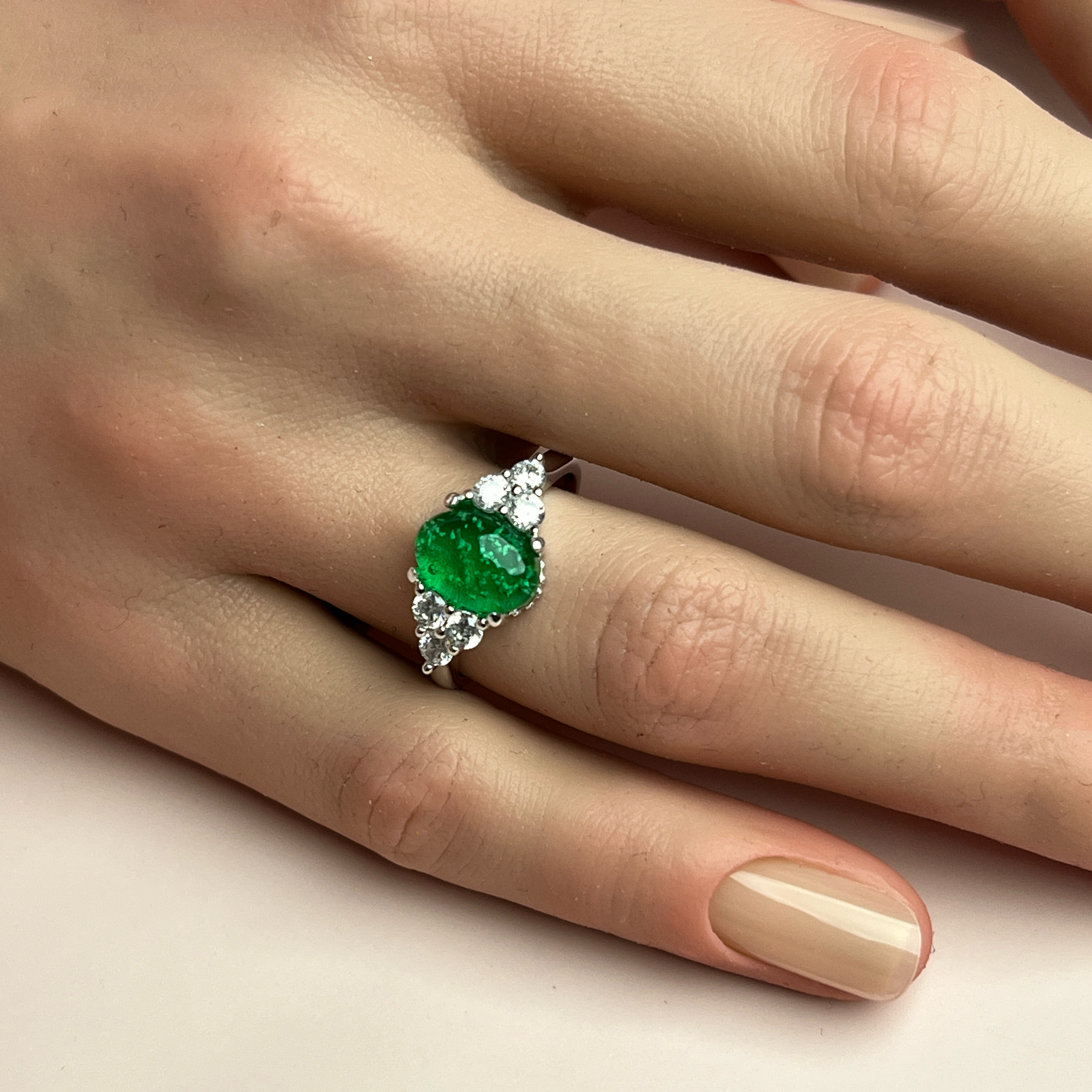 Solace Ashes Ring - Side View