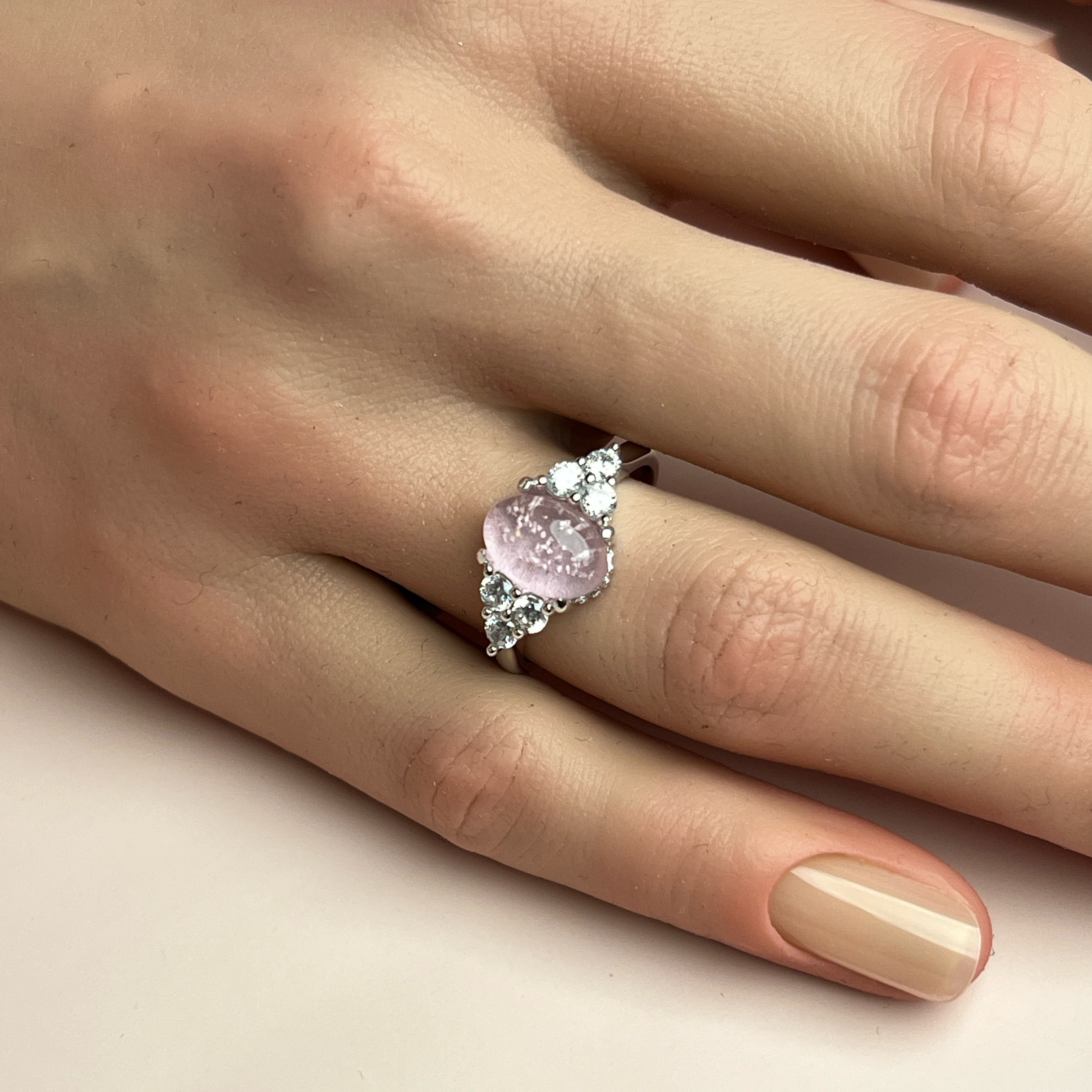 Solace Ashes Ring - Side View