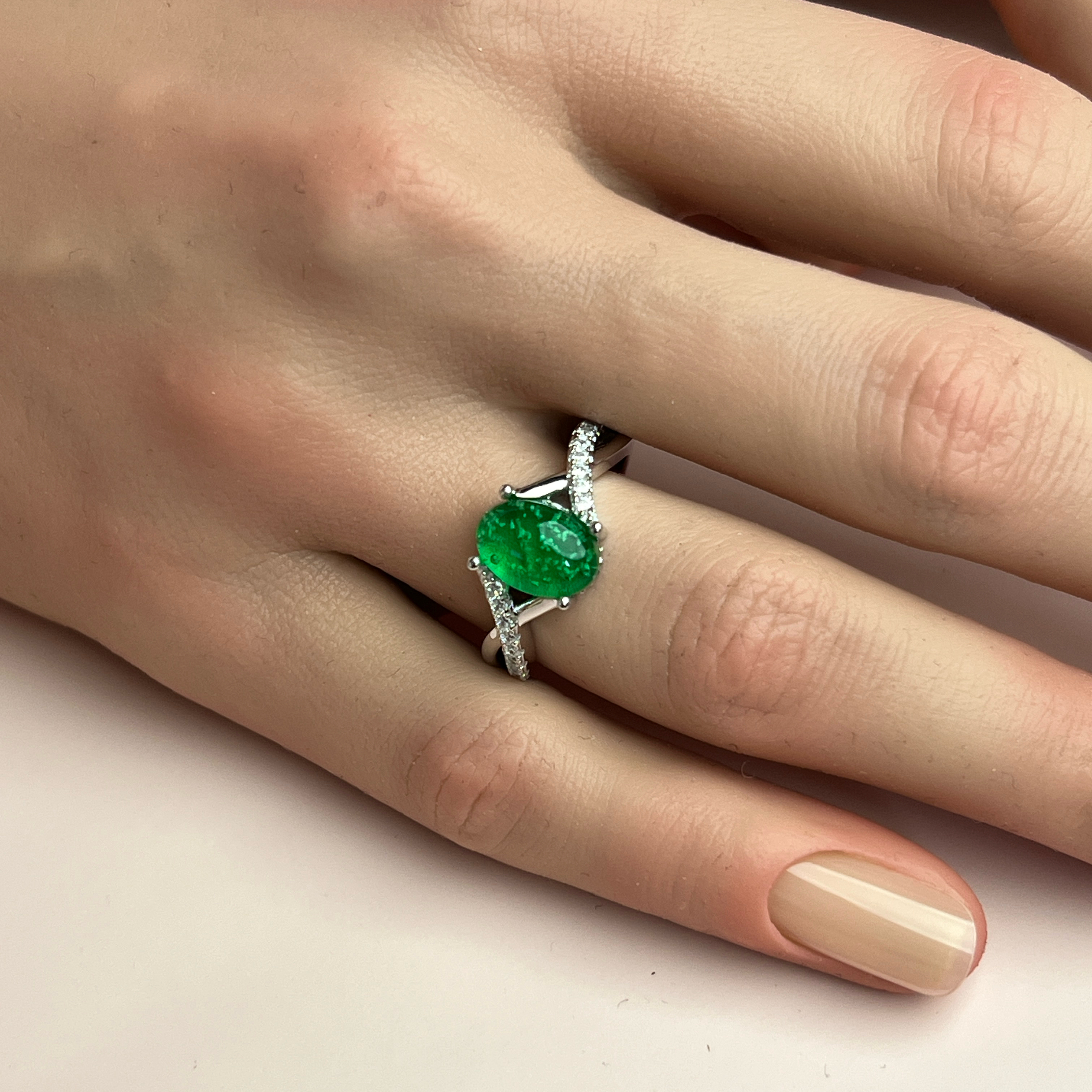 Amara Ashes Ring - Side View