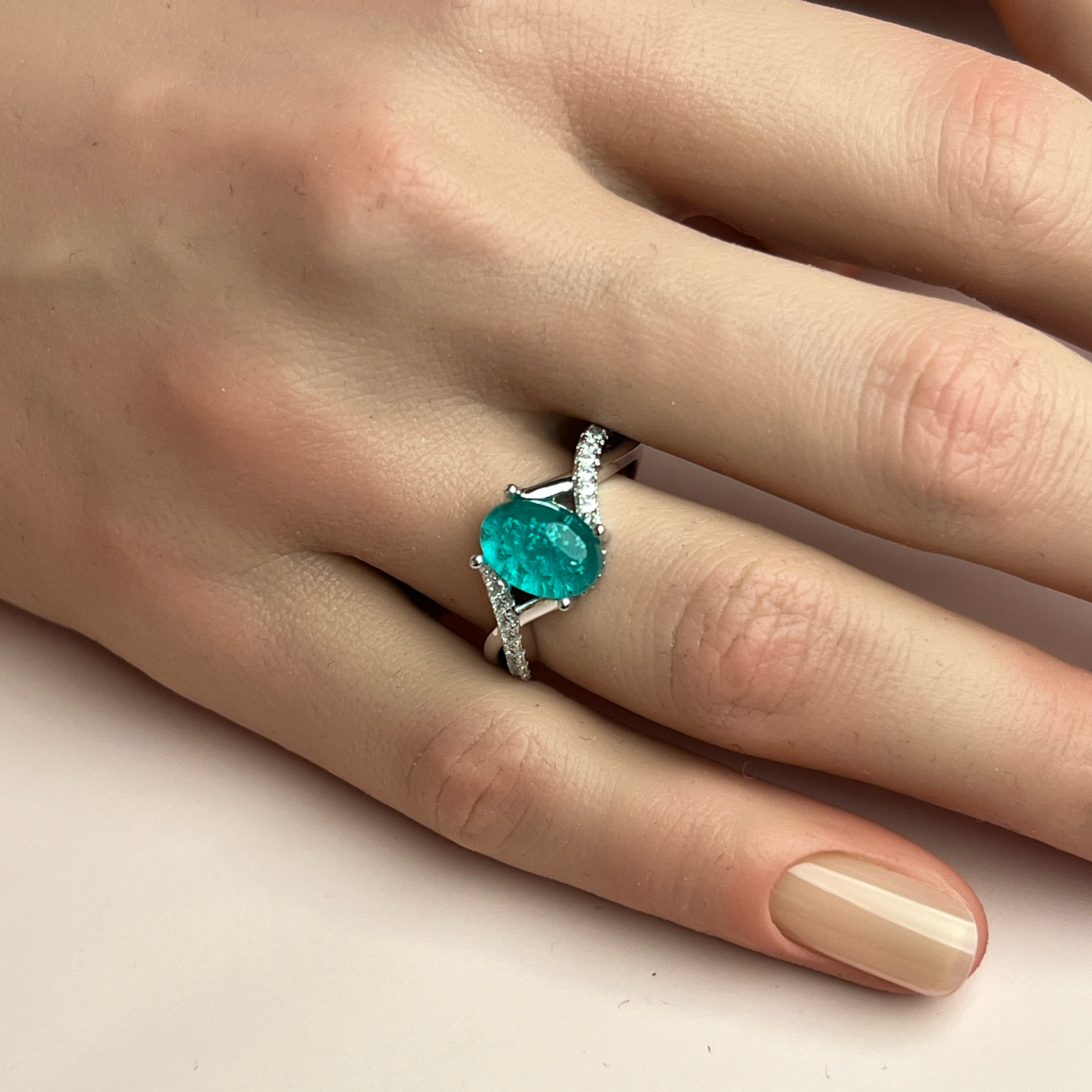 Amara Ashes Ring - Side View