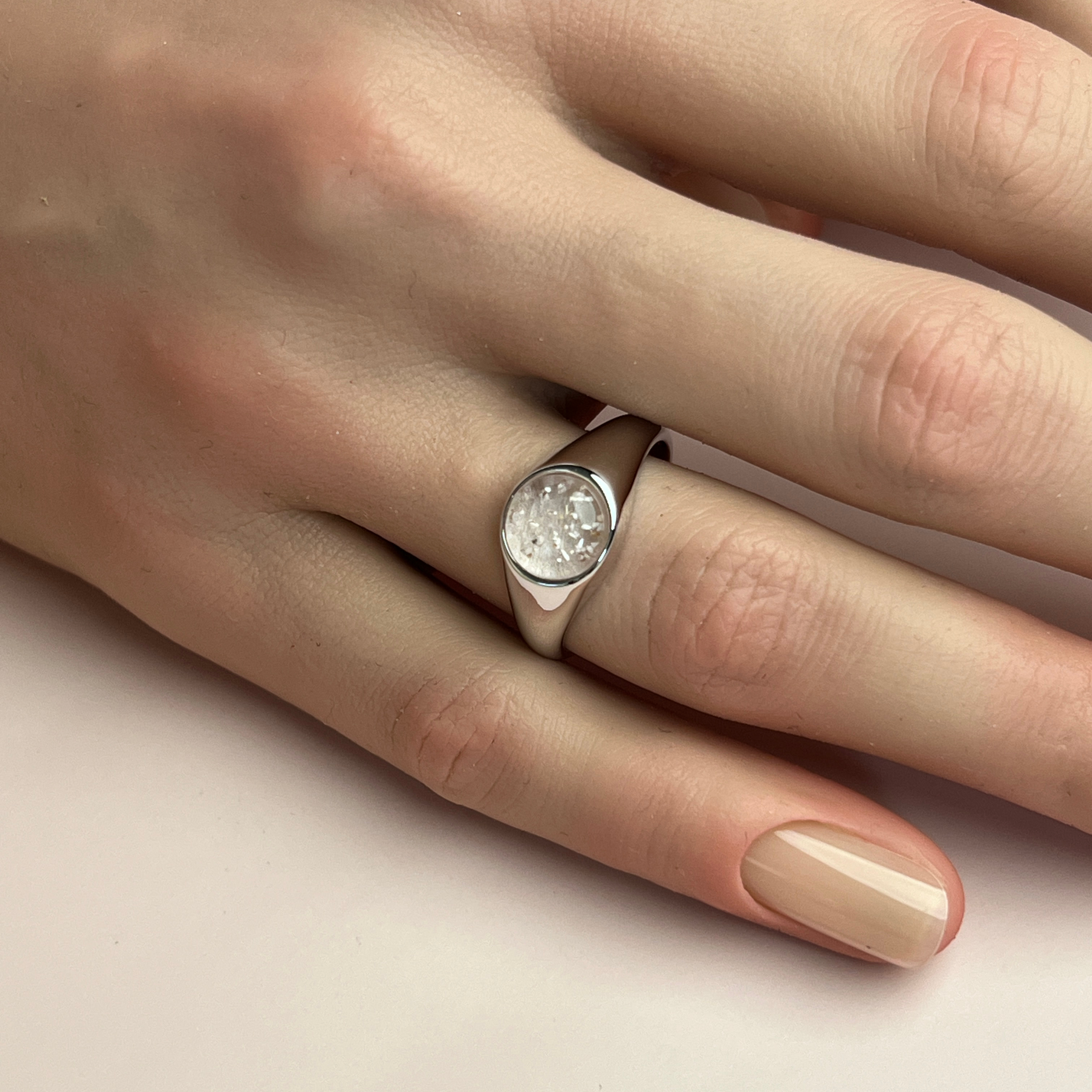 Legacy Ashes Ring - Side View