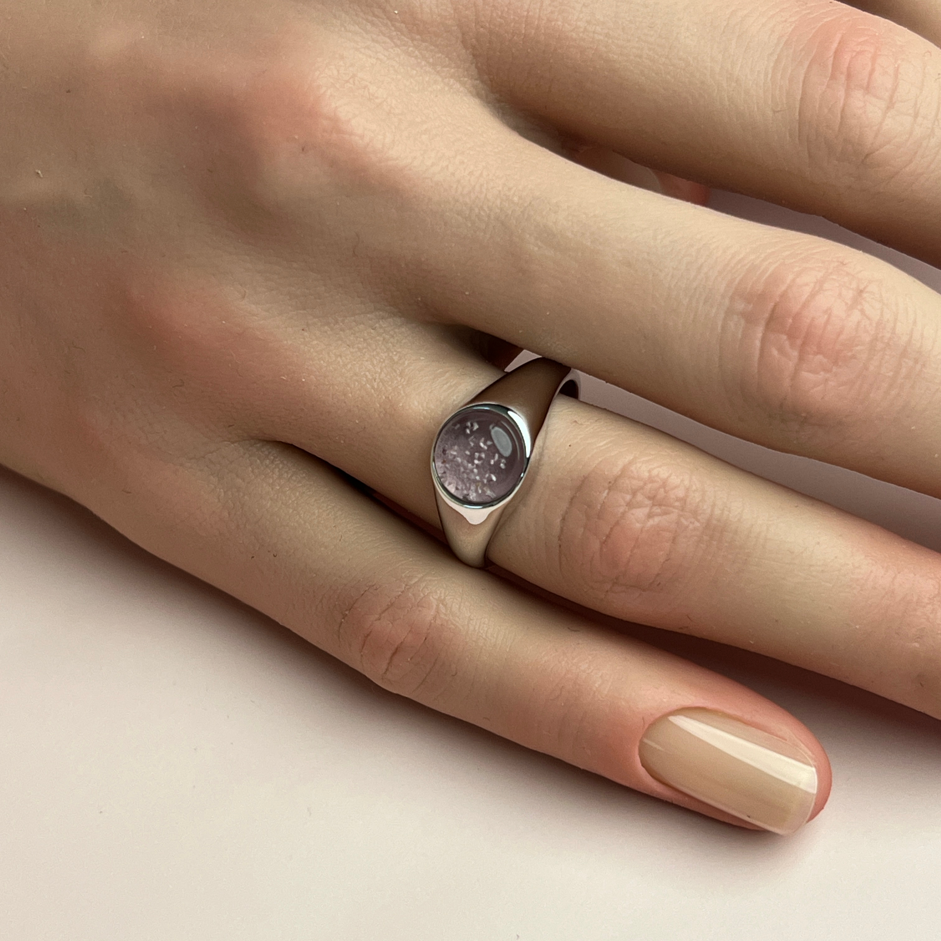 Legacy Ashes Ring - Side View