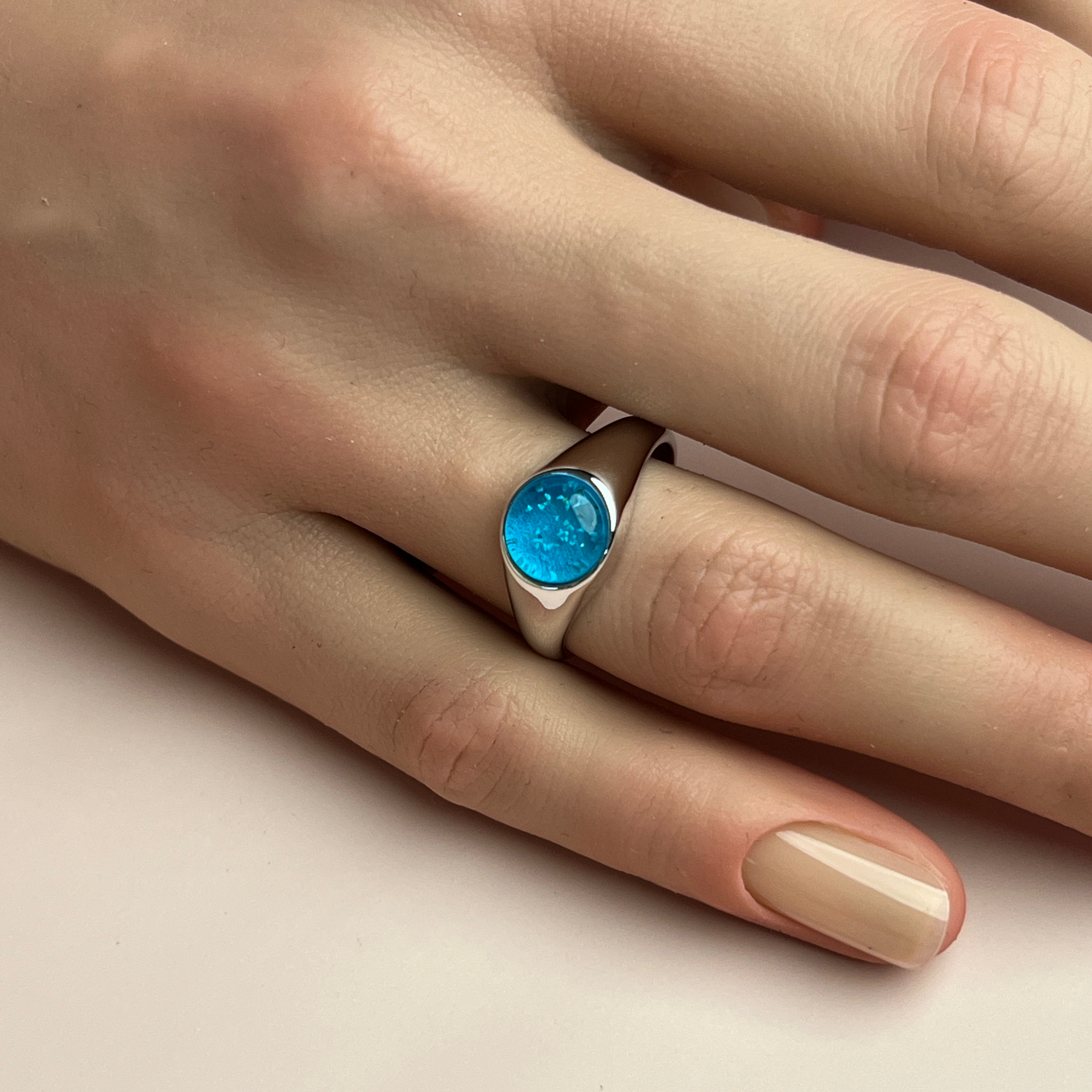 Legacy Ashes Ring - Side View