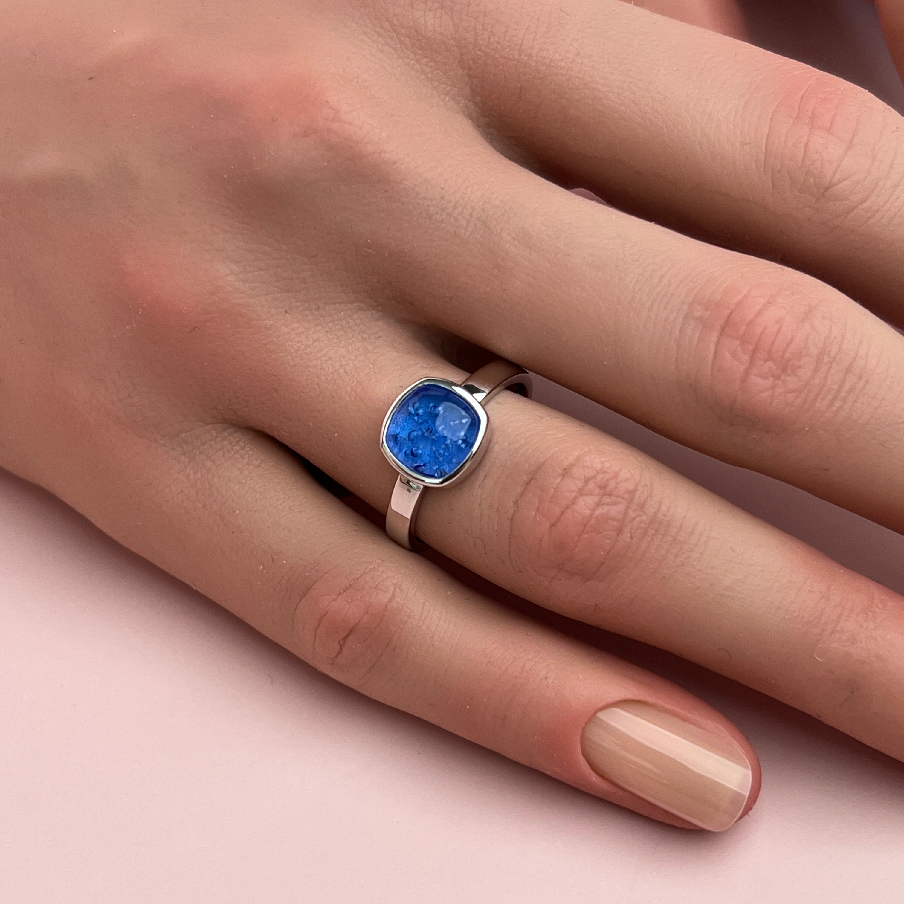 Comfort Ashes Ring - Side View