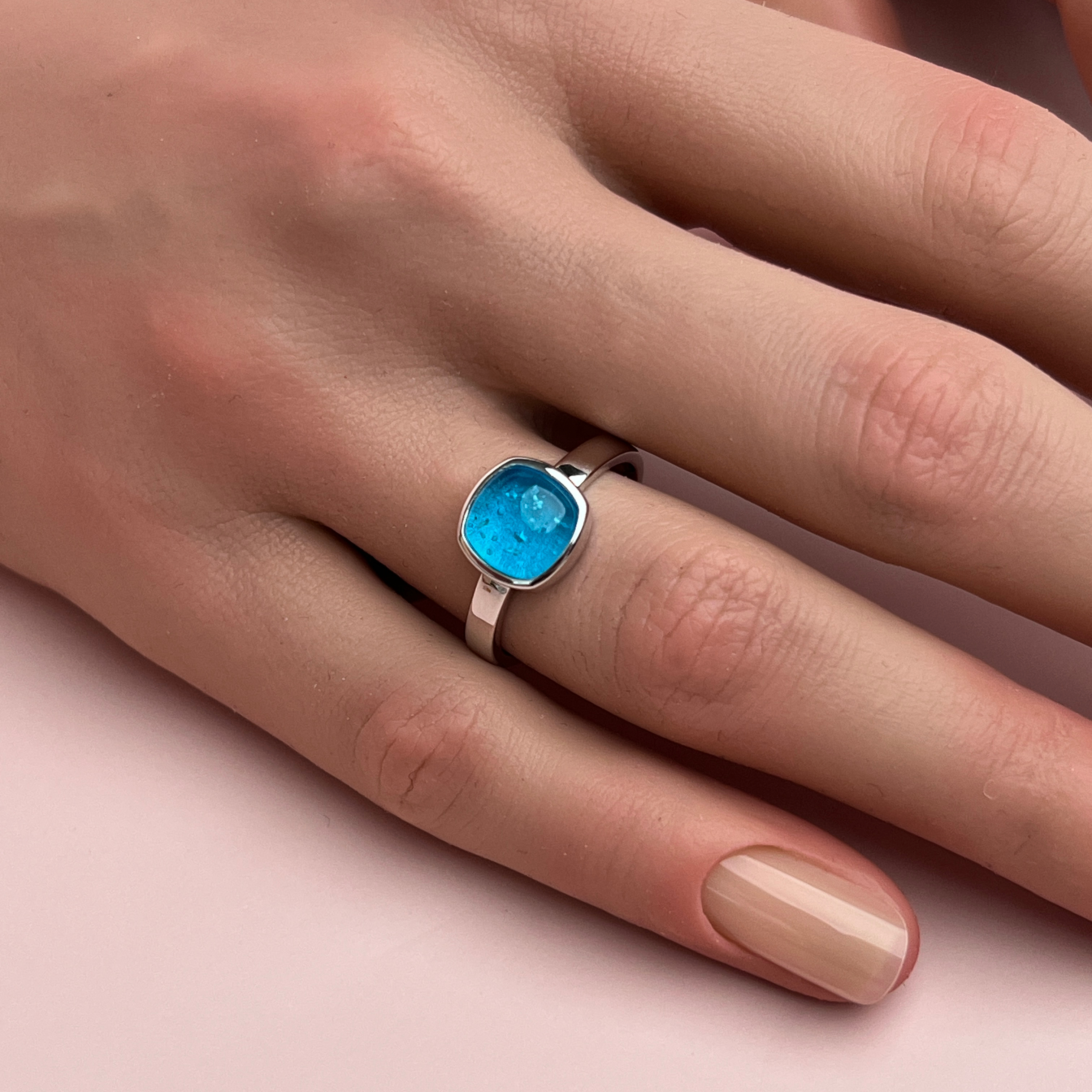 Comfort Ashes Ring - Side View