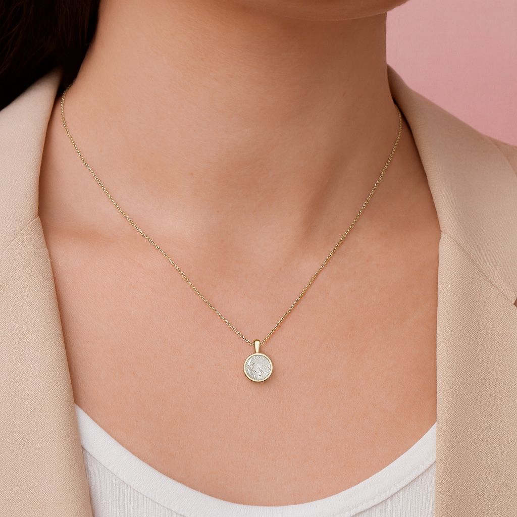 Forever Ashes Pendant - Side Profile View