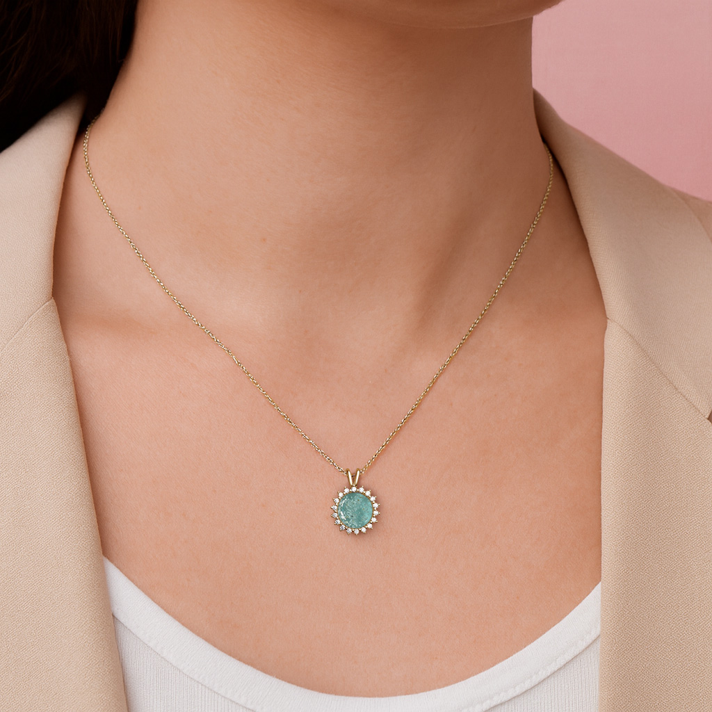 Always Ashes Pendant - Side Profile View