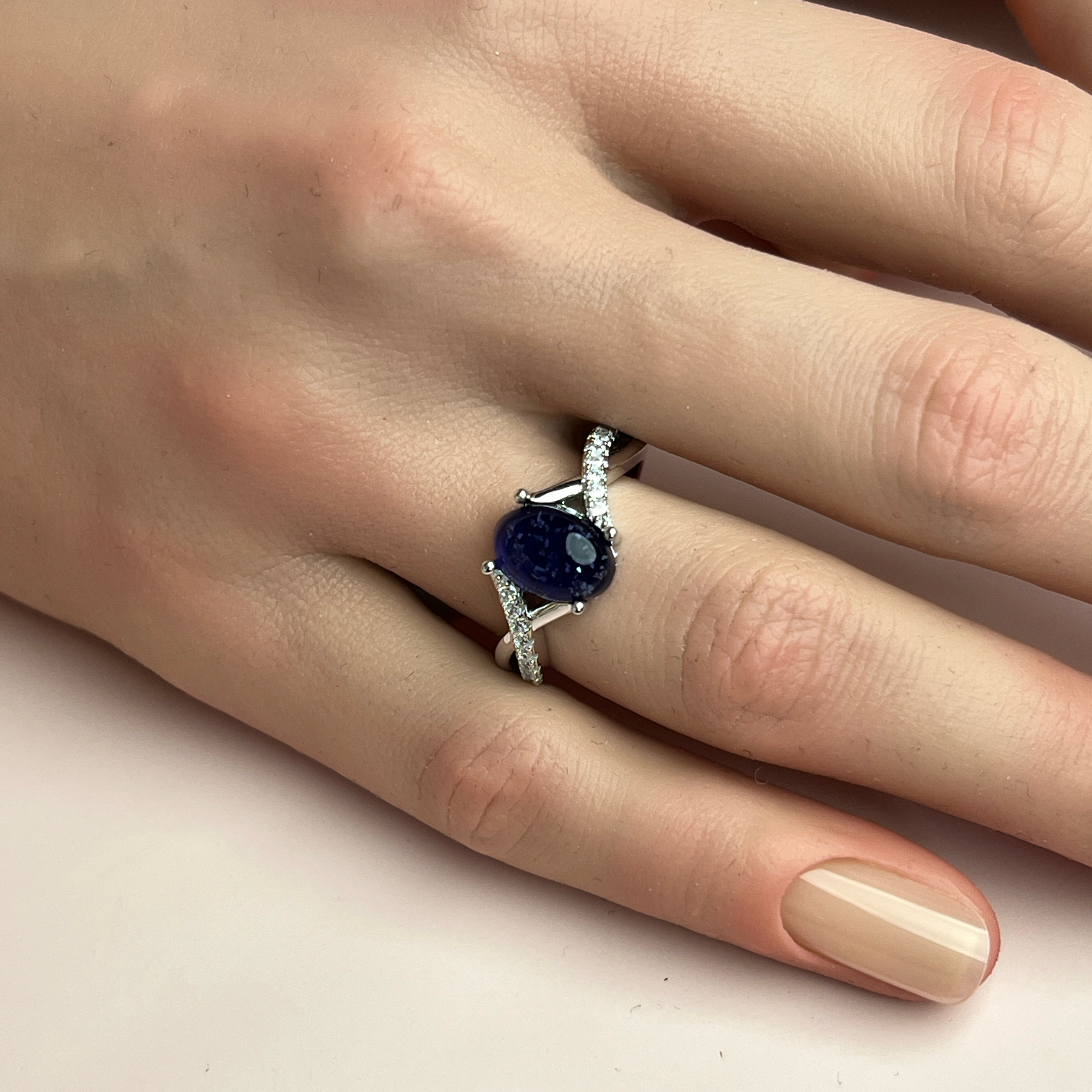 Amara Ashes Ring - Side View