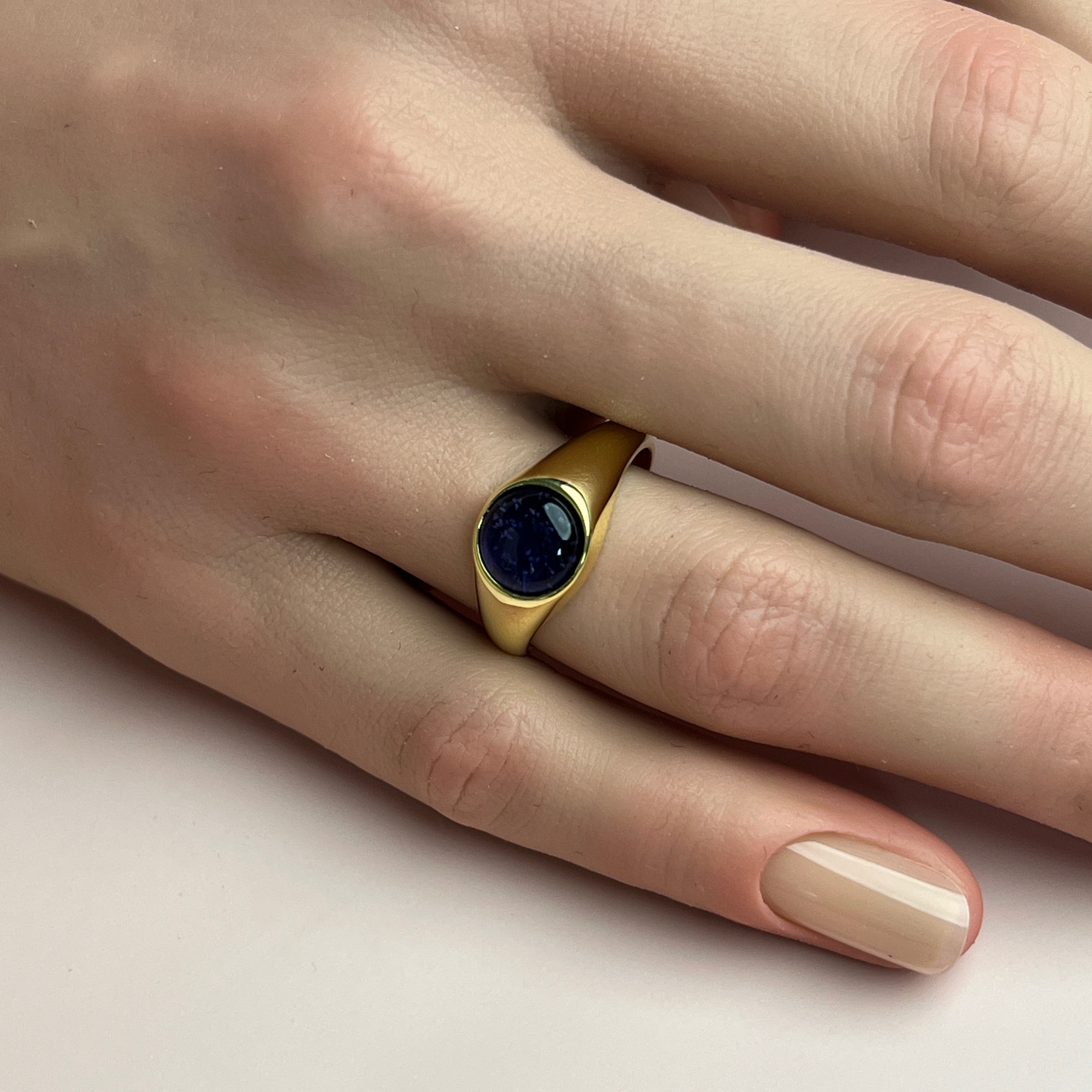 Legacy Ashes Ring - Side Profile View