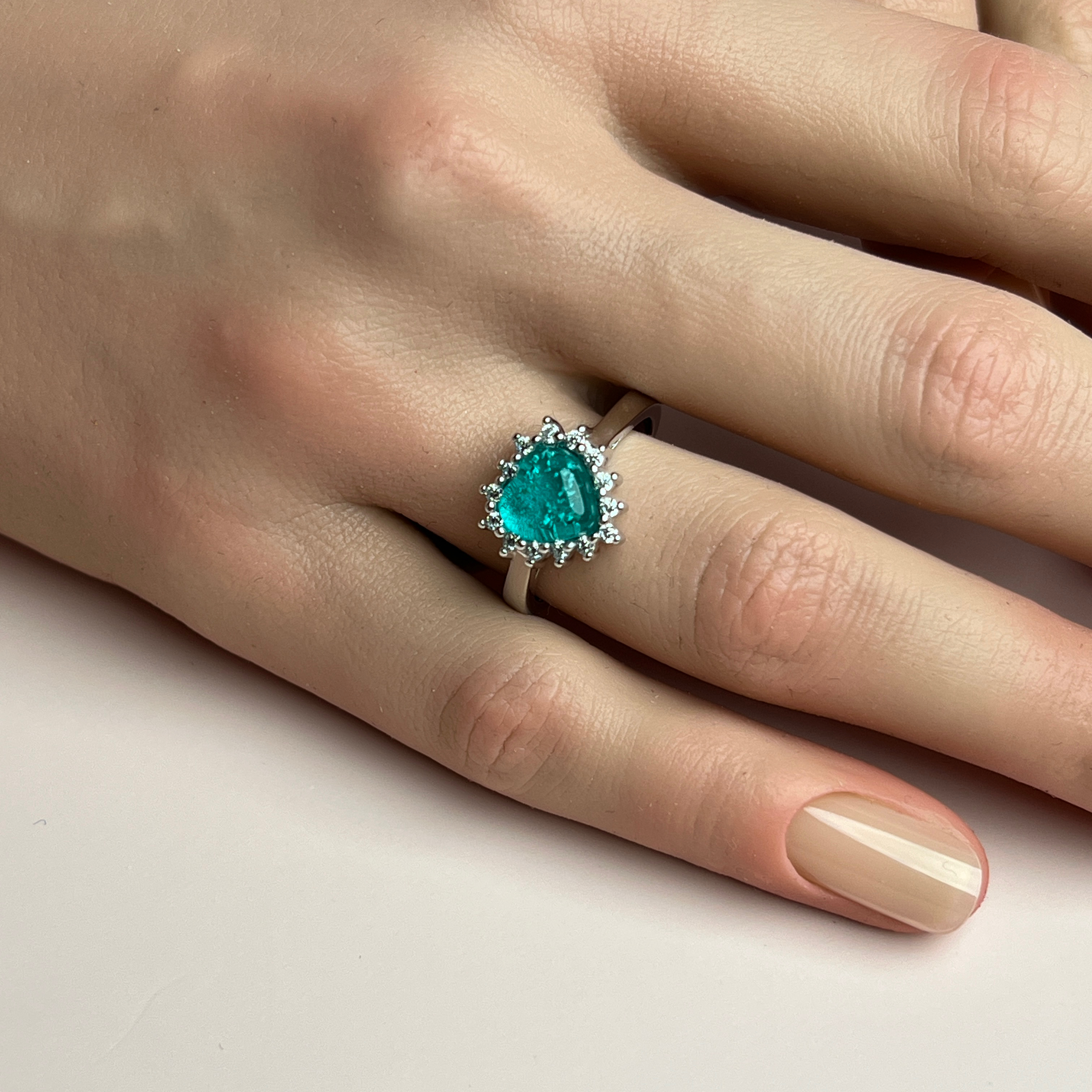 Cherish Ashes Ring - Side View