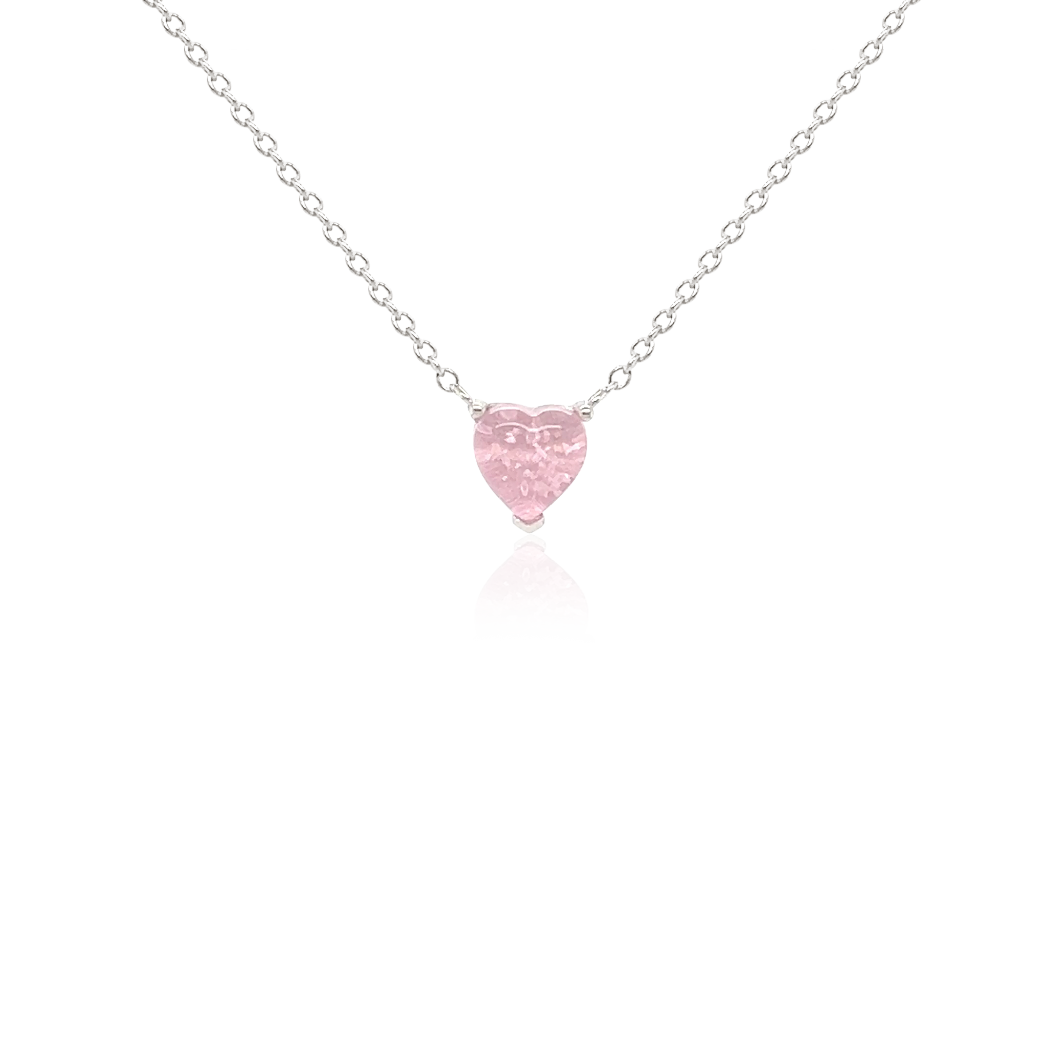 Delicate Heart Ashes Pendant