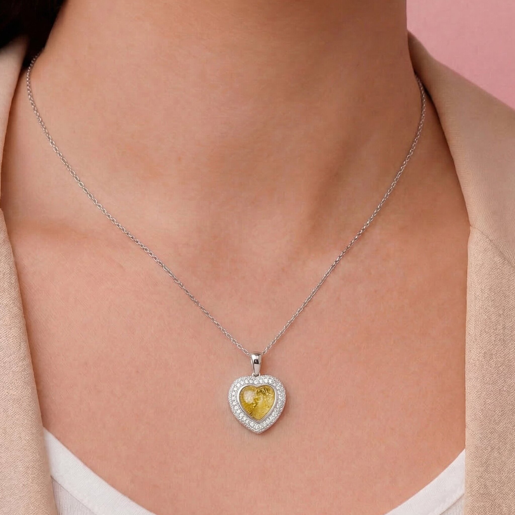 Radiance Ashes Pendant - Side View