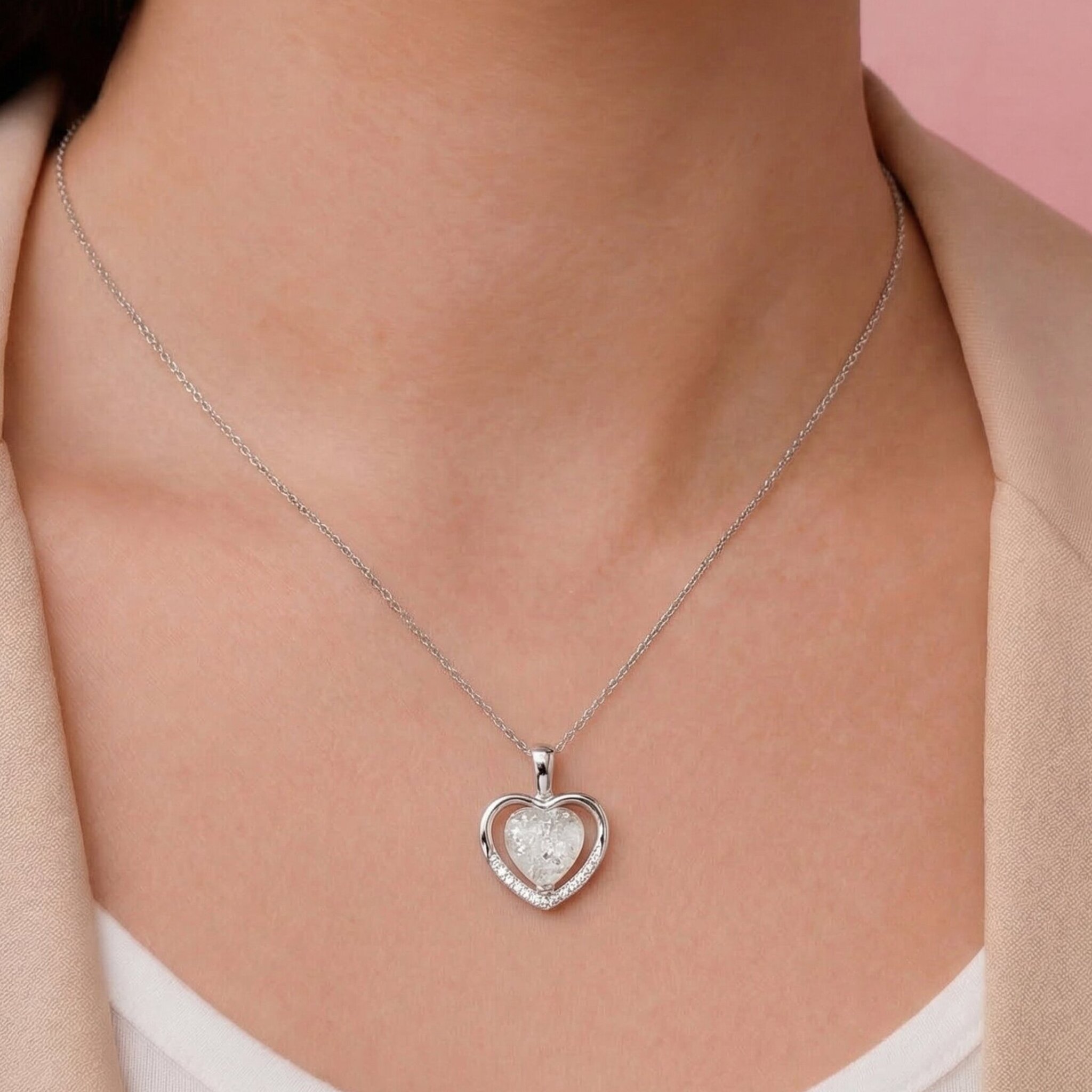 Grace Ashes Pendant - Side View