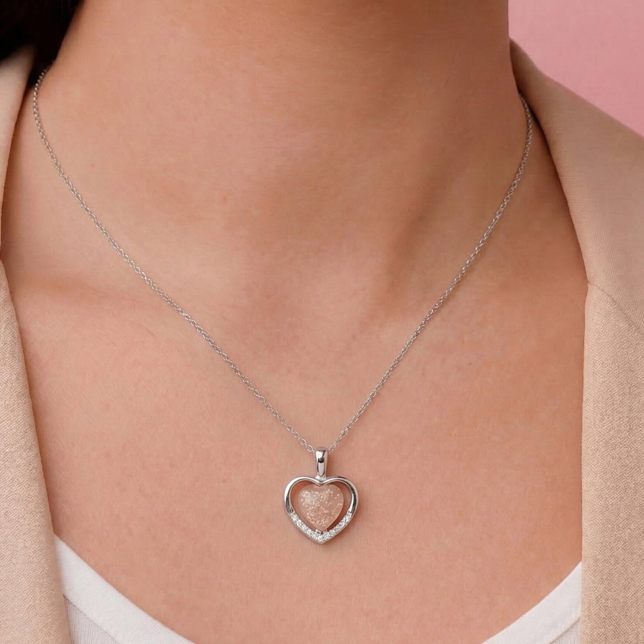 Grace Ashes Pendant - Side View