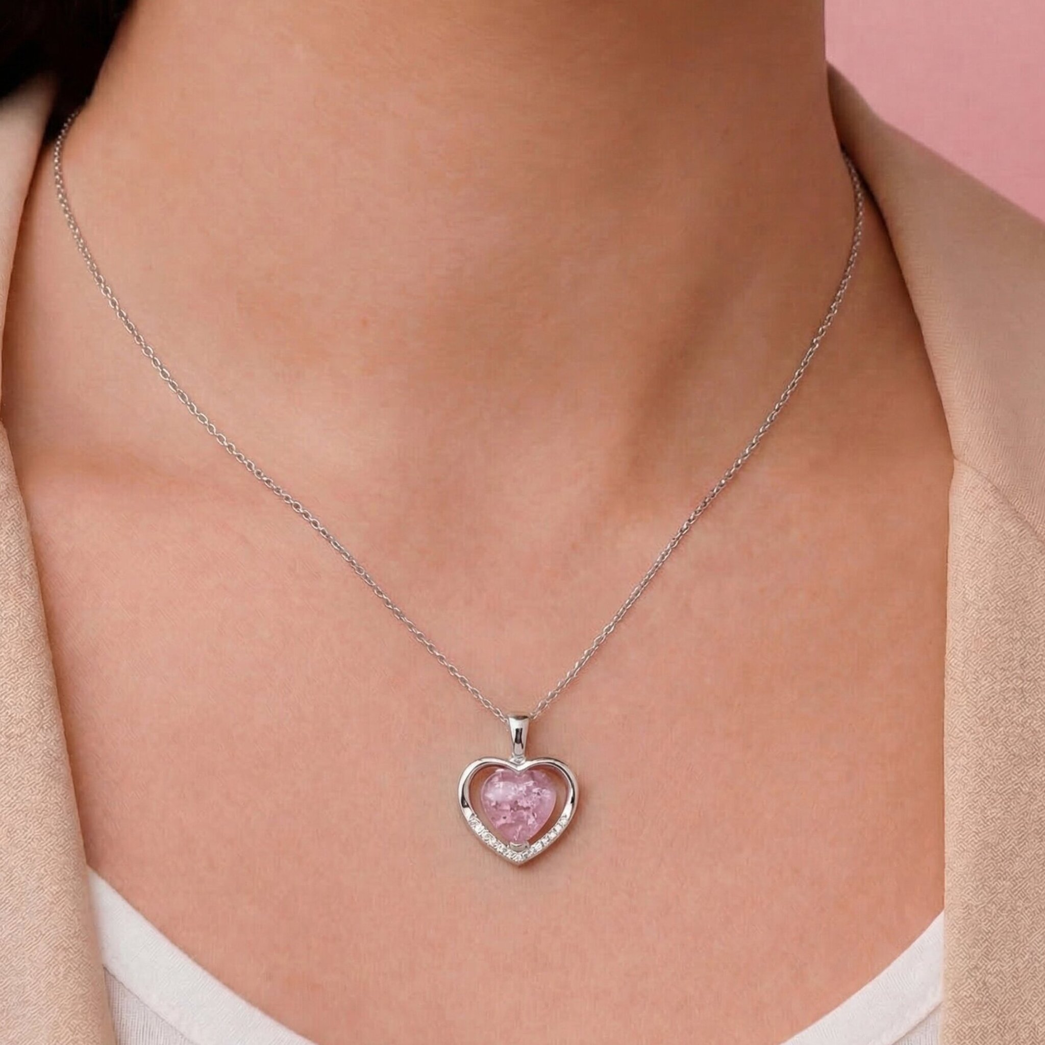 Grace Ashes Pendant - Side View