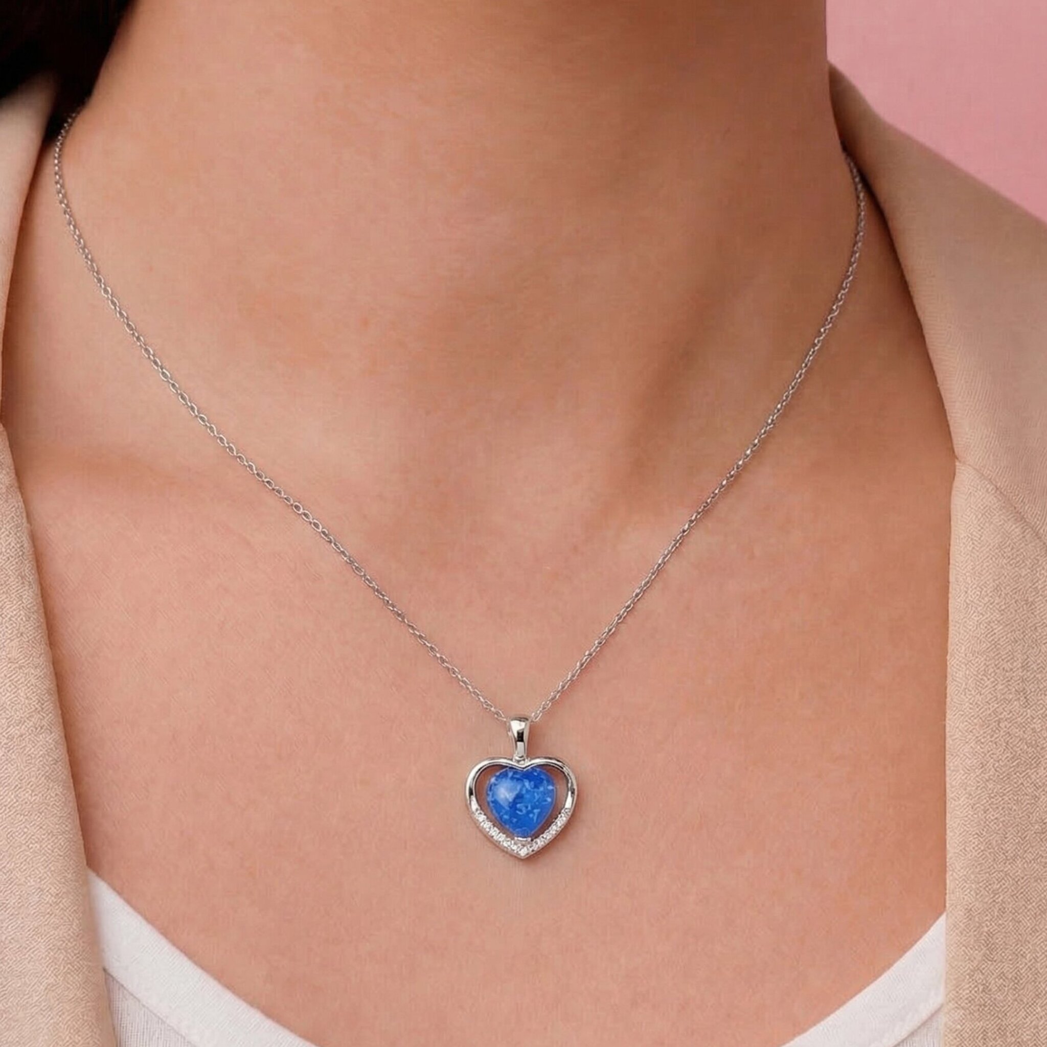 Grace Ashes Pendant - Side View