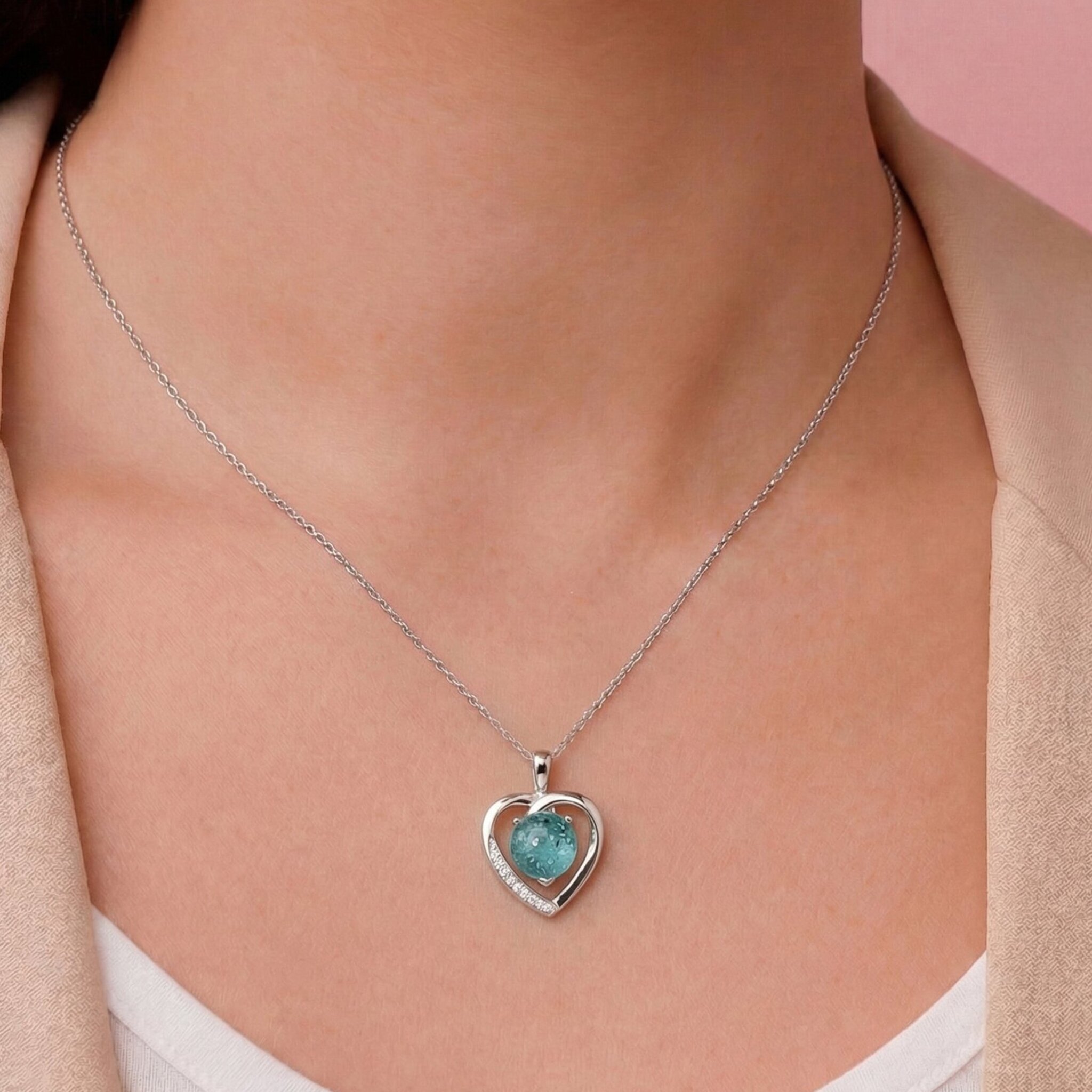 Friendship Ashes Pendant - Side View