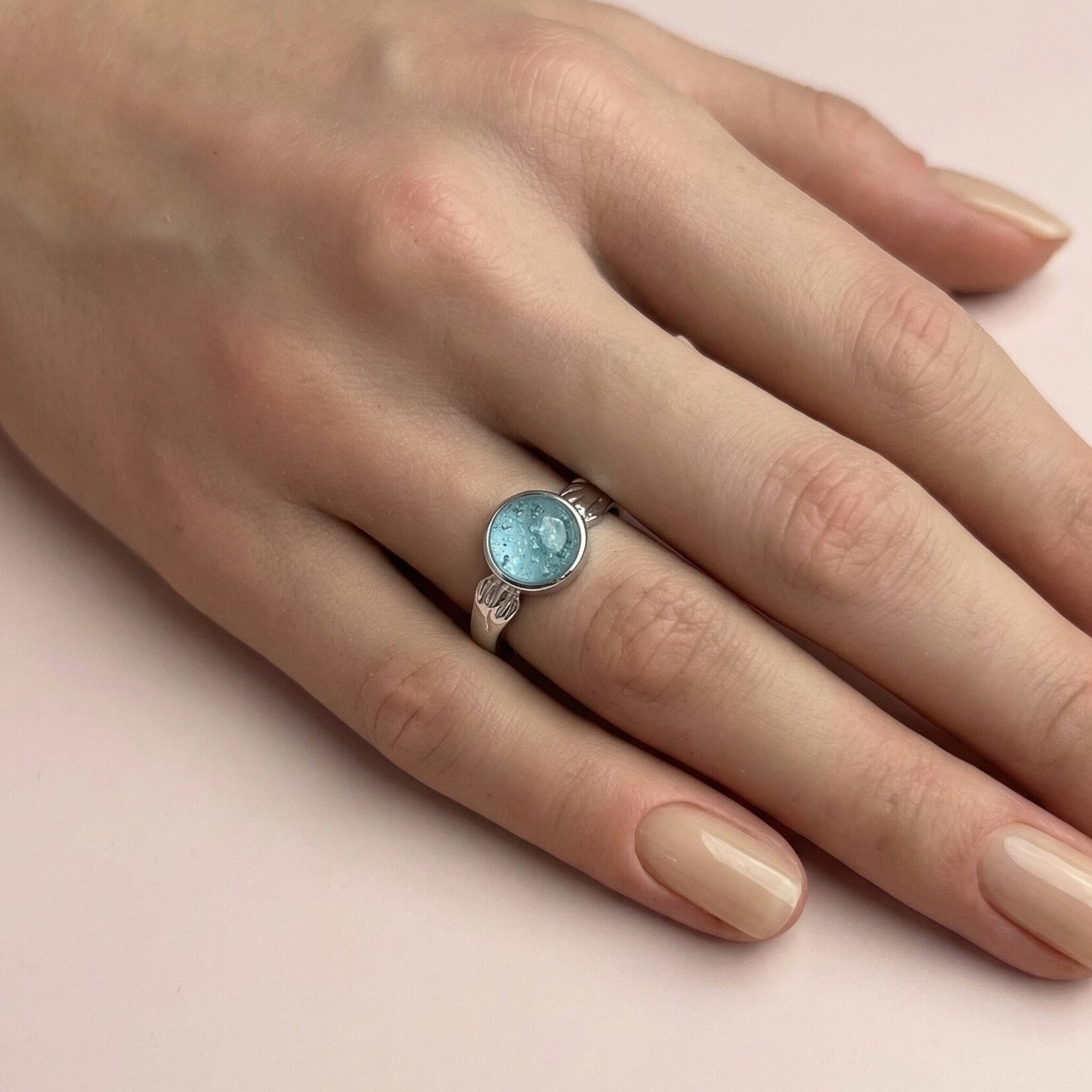 Paw Ashes Ring - Side View