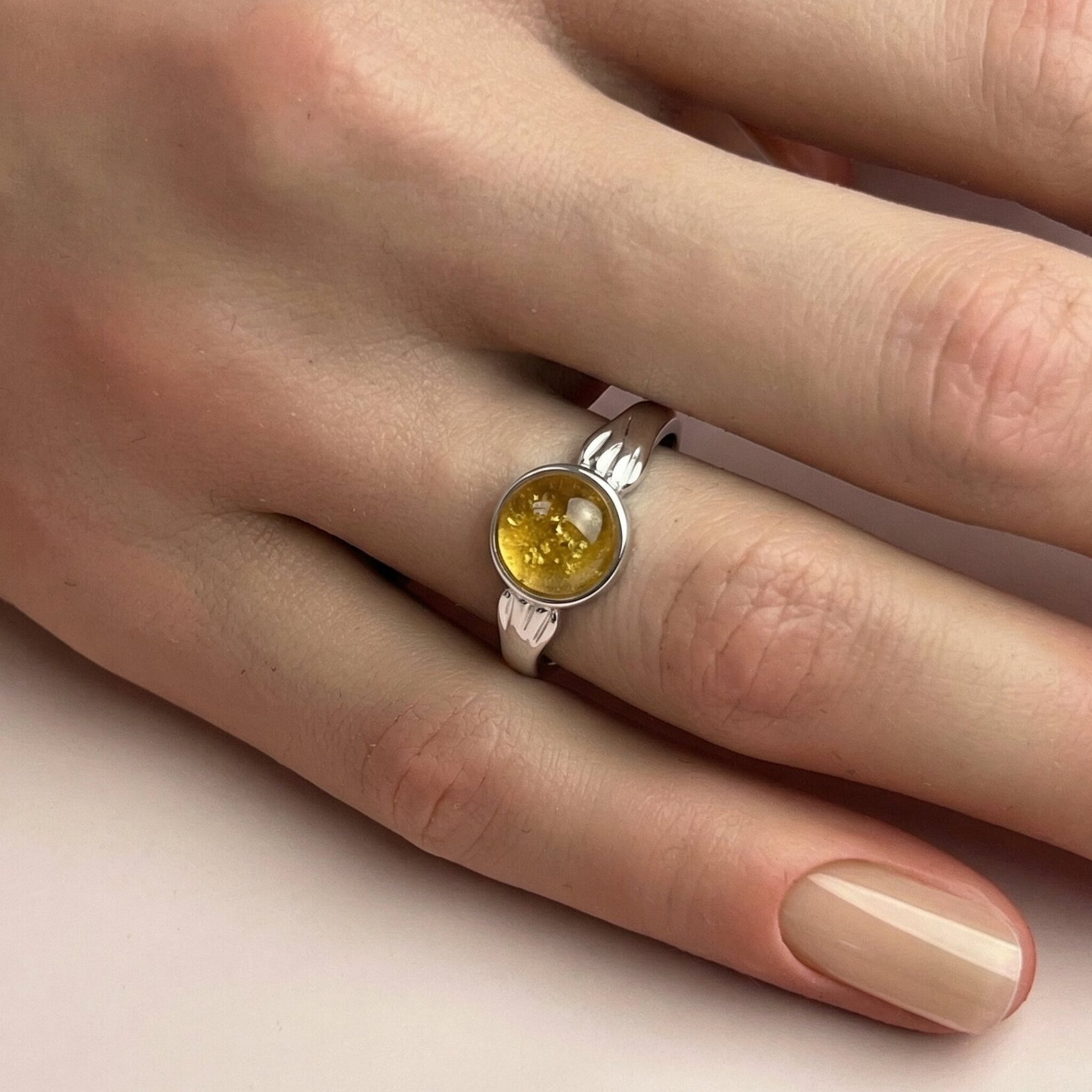 Paw Ashes Ring - Side View