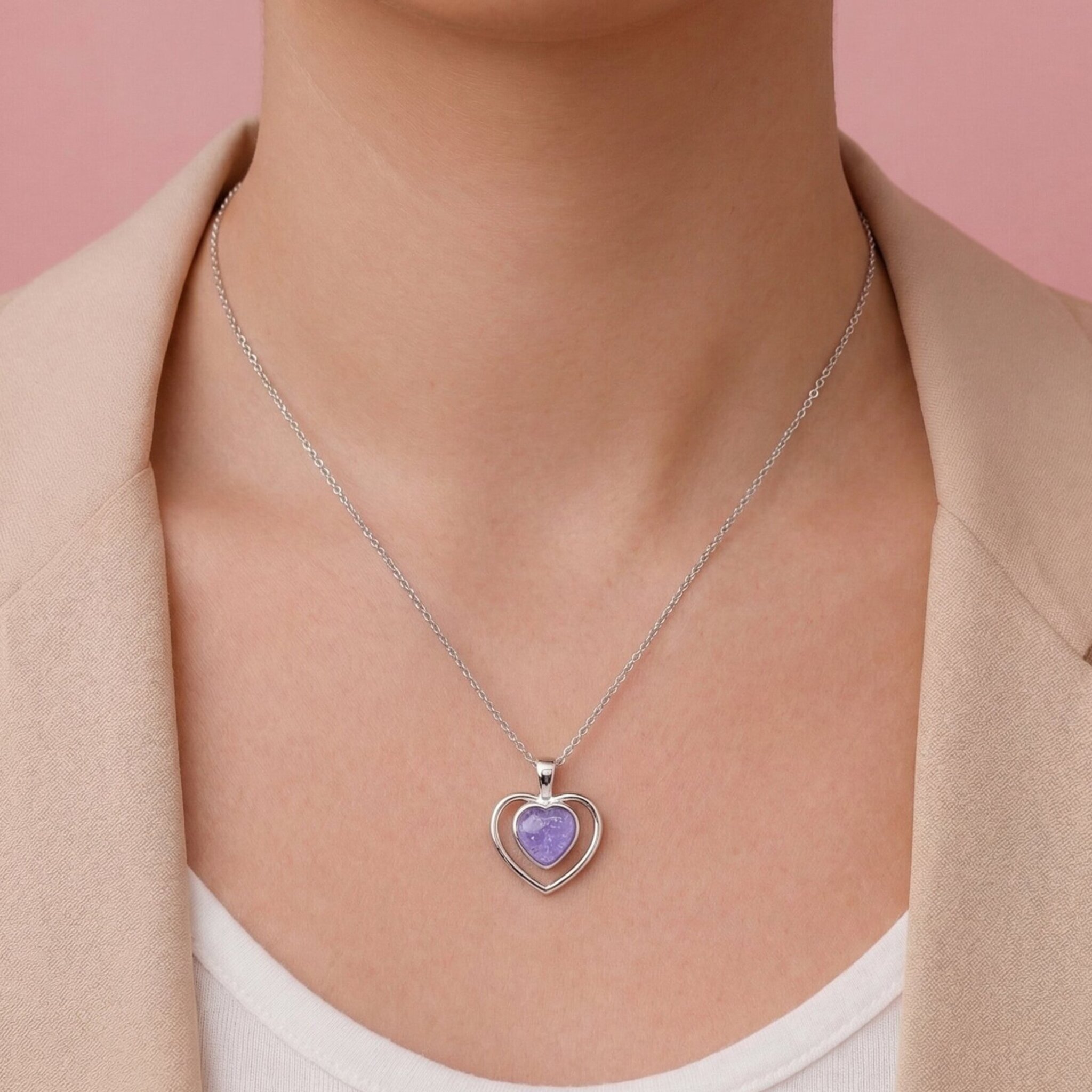 Embrace Ashes Pendant - Side View